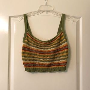 knitted cami top